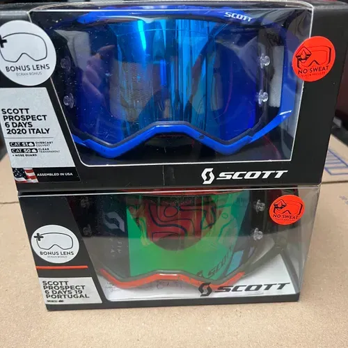 【新品】SCOTT PROSPECT 6 DAYS 2020 ITALY Scott Prospect Goggles - 6 Days - Italy & Portugal