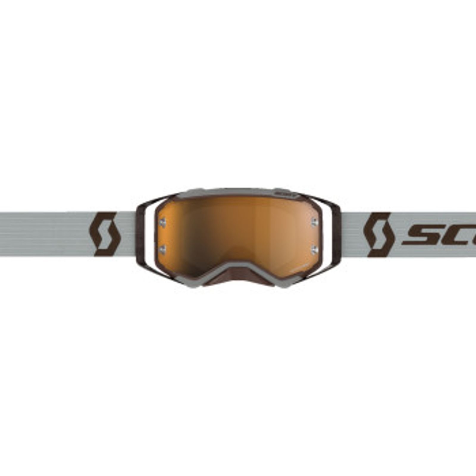 Scott Prospect Amplifier Goggles - Gray/Brown - Gold Chrome Works