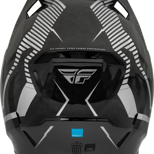 Fly Racing Formula Carbon Tracer Helmet - Silver/Black