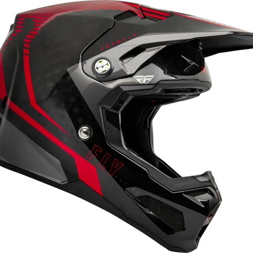 Fly Racing Formula Carbon Tracer Helmet - Red/Black