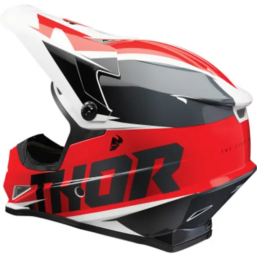 Thor Sector Fader MX Helmet - Red / Black