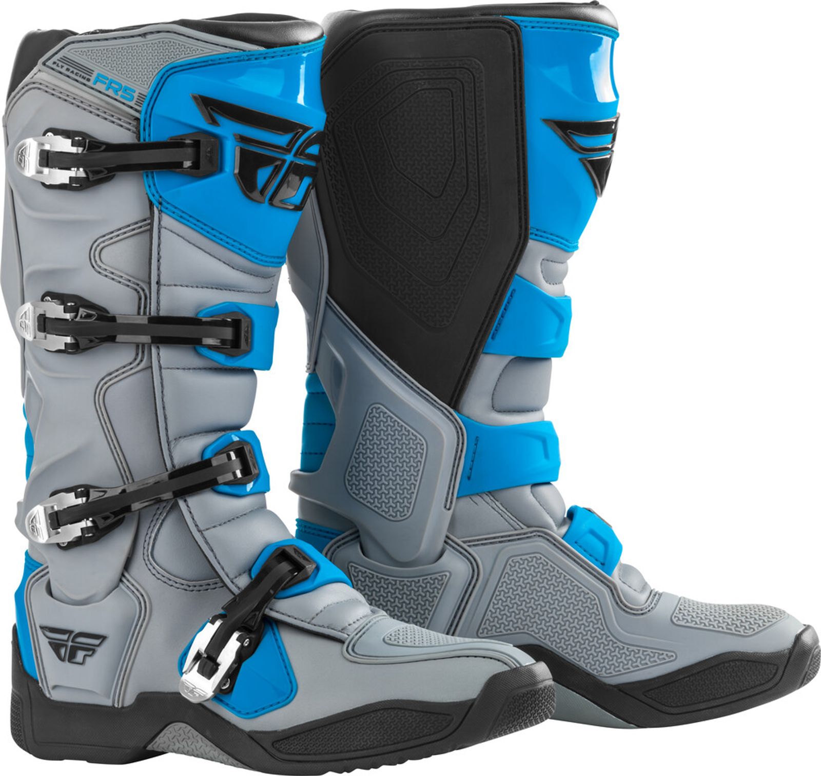 2022 Fly Racing FR5 MX Boots - Grey/Blue