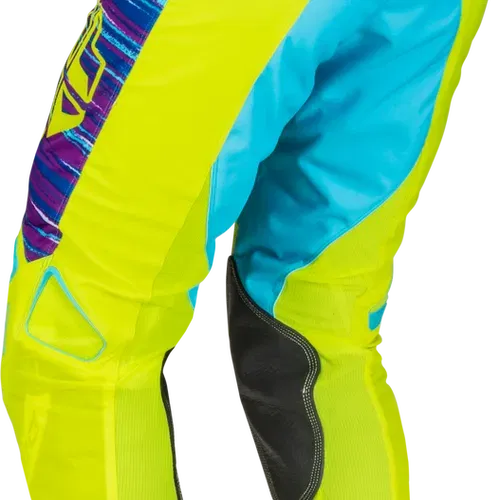 Fly Racing Kinetic Mesh LE Pants - Hi-Viz/Blue/Magenta 36