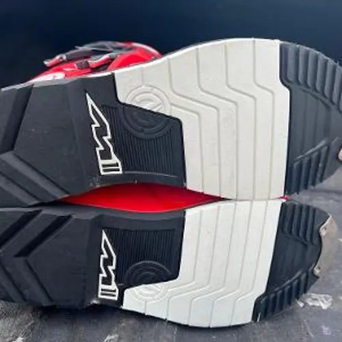 Moose Racing M1.3 MX Boots - Black/Red - Size 11