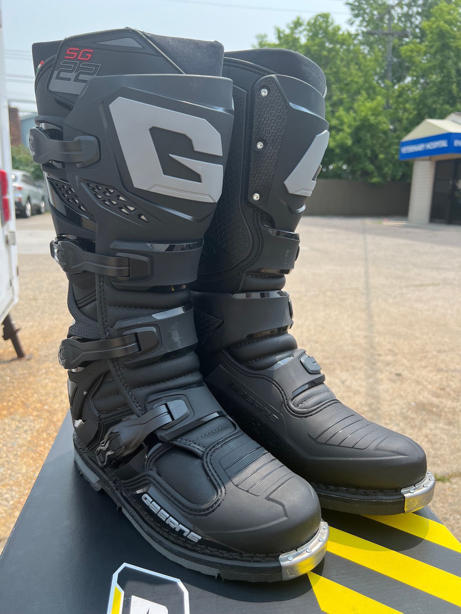 NEW Gaerne SG 22 MX Boots Black Size 11