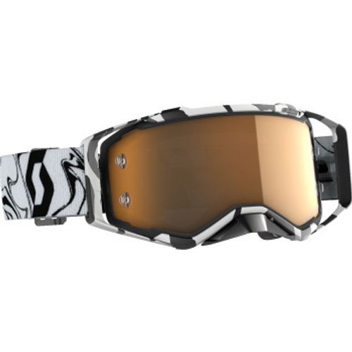 Scott Prospect Amplifier Goggles - Marble Black/White - Gold Chrome Works