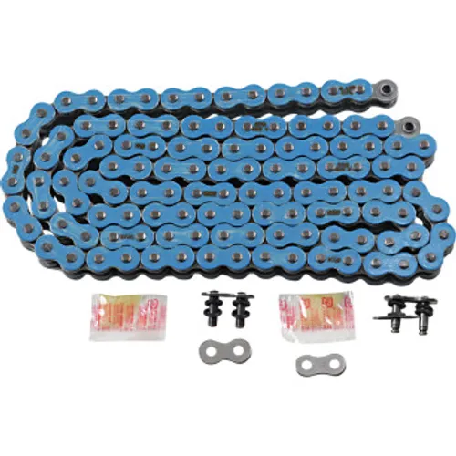 RK 520 Max X O-Ring Chain - Blue - 120 Links 