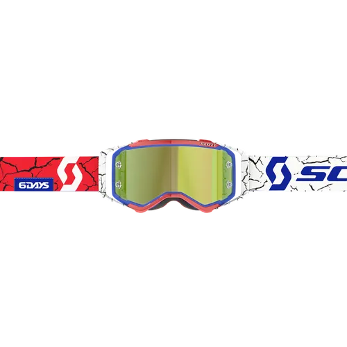 【新品】SCOTT PROSPECT 6 DAYS 2020 ITALY Scott Prospect Goggle 6 Days Italy - Red/White Blue