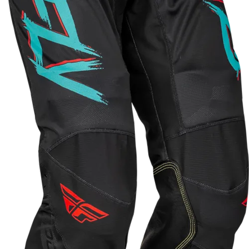  NEW! Fly Rave 2023.5 Kinetic Mesh Gear Combo - Rd/Bk/Mint