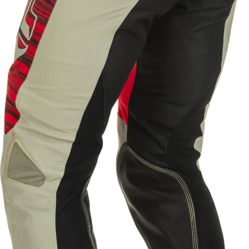 Fly Racing Kinetic Wave Jersey & Pant Combo - Red/Grey