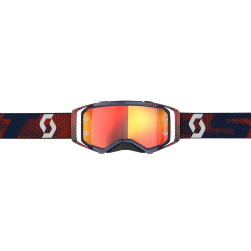 Scott Prospect Goggles - Red/Blue w/Orange Chrome Lens