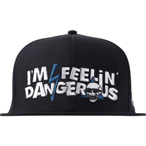 Deegan Hat Shocking Snap Back Hat - Black/Blue - One Size