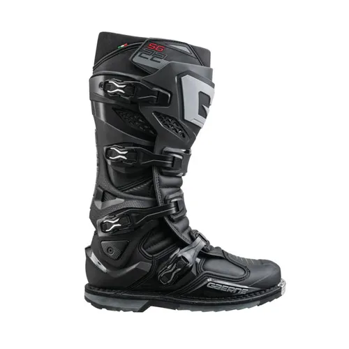 NEW! Gaerne SG-22 MX Boots - Black - Size 12