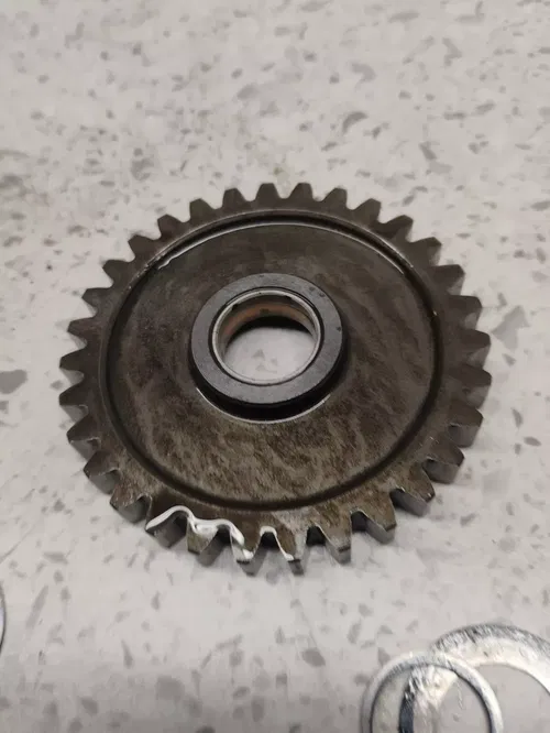 1991 85-96 KX125 KX 125 OEM Kick Start Starter Mechanism Axle Spindle Shaft Gear