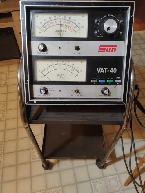 Sun Vat-40 Alternator Charging Battery Starting System Tester