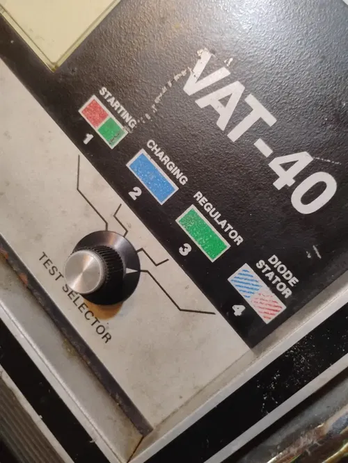 Sun Vat-40 Alternator Charging Battery Starting System Tester