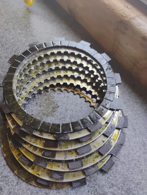 1976-1977 Suzuki RM370 1978 RM400 Clutch Basket Inner Hub Pressure Plate Disks