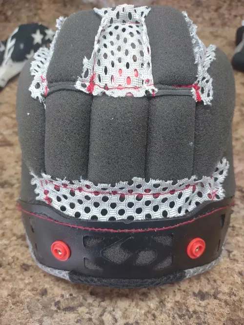 6D ATR-1 Helmet Inner Top Liner Pad Black Small S