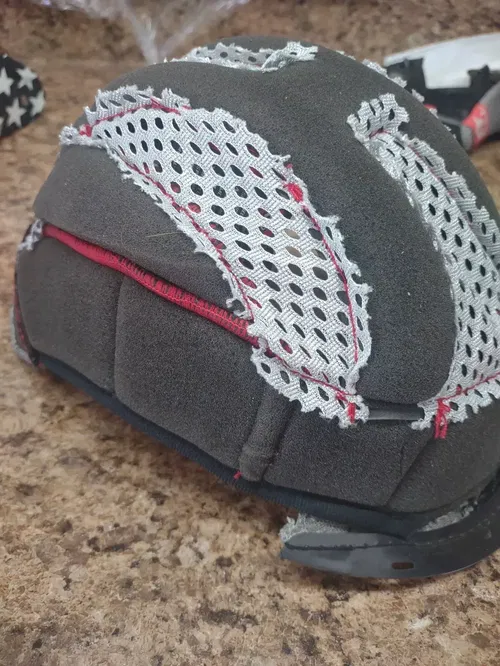 6D ATR-1 Helmet Inner Top Liner Pad Black Small S