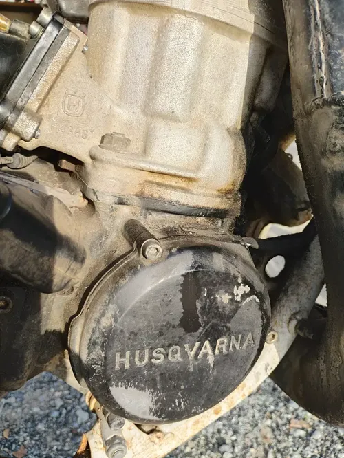 1990 Husqvarna WXE 250  Bottom Top End Engine Crank Transmission Running Cagiva