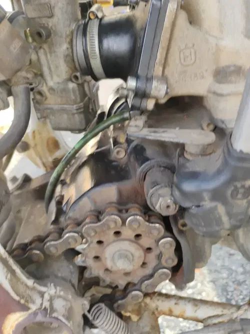 1990 Husqvarna WXE 250  Bottom Top End Engine Crank Transmission Running Cagiva