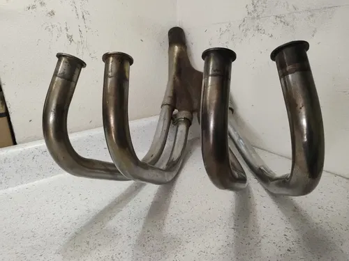Honda 750 CB750F Supersport 1977 Exhaust Collector Chamber Pipes Headers 1978 CB