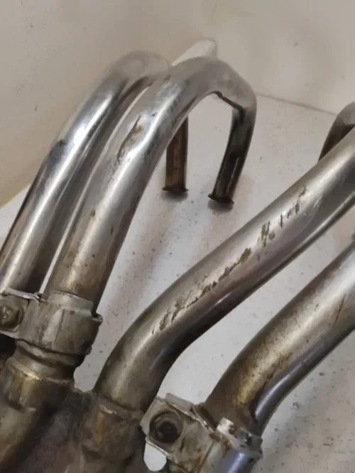 Honda 750 CB750F Supersport 1977 Exhaust Collector Chamber Pipes Headers 1978 CB