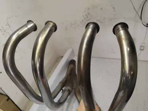 Honda 750 CB750F Supersport 1977 Exhaust Collector Chamber Pipes Headers 1978 CB