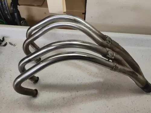 Honda 750 CB750F Supersport 1977 Exhaust Collector Chamber Pipes Headers 1978 CB