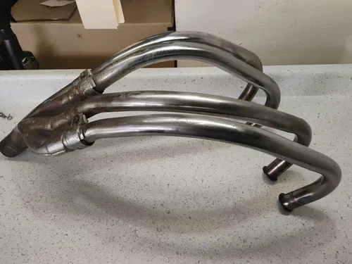 Honda 750 CB750F Supersport 1977 Exhaust Collector Chamber Pipes Headers 1978 CB