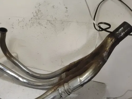 Honda 750 CB750F Supersport 1977 Exhaust Collector Chamber Pipes Headers 1978 CB