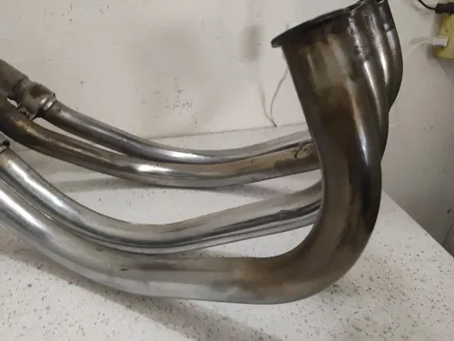 Honda 750 CB750F Supersport 1977 Exhaust Collector Chamber Pipes Headers 1978 CB