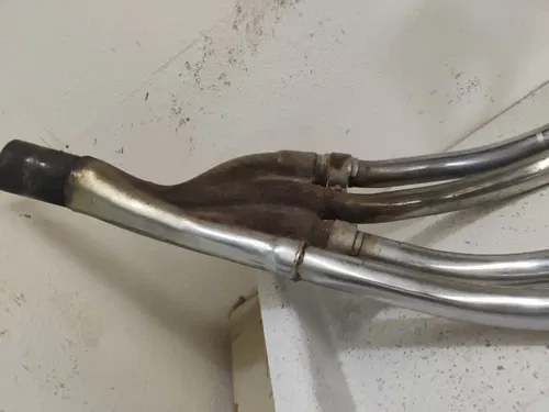 Honda 750 CB750F Supersport 1977 Exhaust Collector Chamber Pipes Headers 1978 CB