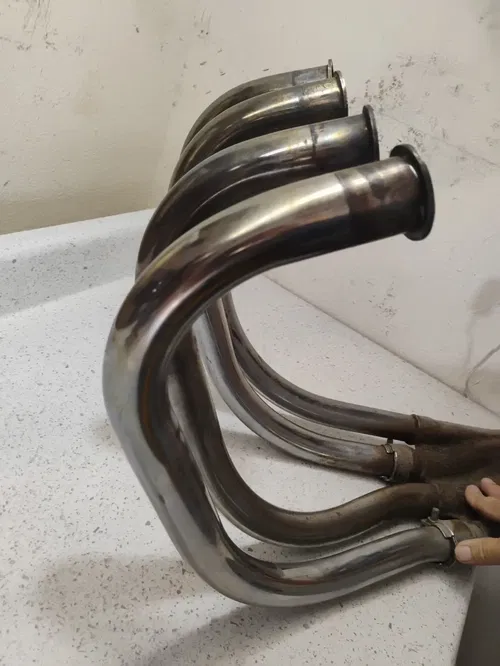 Honda 750 CB750F Supersport 1977 Exhaust Collector Chamber Pipes Headers 1978 CB