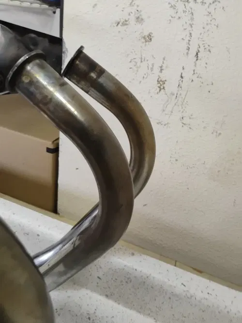 Honda 750 CB750F Supersport 1977 Exhaust Collector Chamber Pipes Headers 1978 CB
