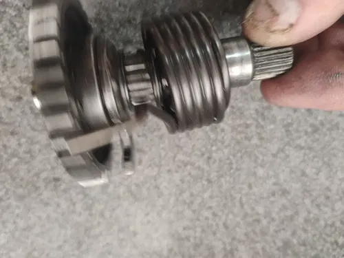 1999 KAWASAKI KX80 KX100 OEM KICKSTART KICK START SHAFT W IDLER GEAR