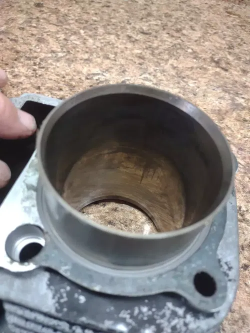 1982 1983 82 83 Yamaha XT200 Engine Motor Cylinder Jug Barrel W Piston xt 200