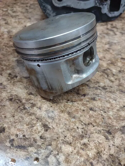 1982 1983 82 83 Yamaha XT200 Engine Motor Cylinder Jug Barrel W Piston xt 200