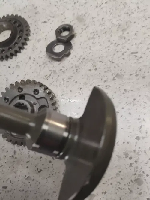 1999 YAMAHA YZ400F WR400F WR 400 CRANKSHAFT DRIVE GEAR COUNTERSHAFT Balance