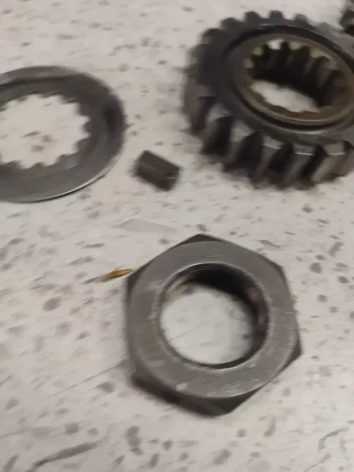 1999 YAMAHA YZ400F WR400F WR 400 CRANKSHAFT DRIVE GEAR COUNTERSHAFT Balance
