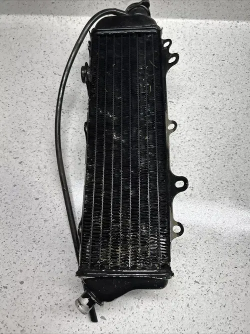 Radiator Fit 1986 Kawasaki KX125 Aluminum Radiator KX 125 86