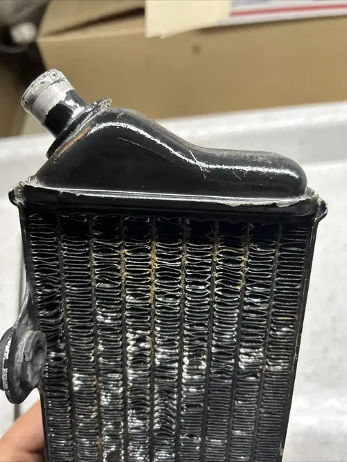 Radiator Fit 1986 Kawasaki KX125 Aluminum Radiator KX 125 86