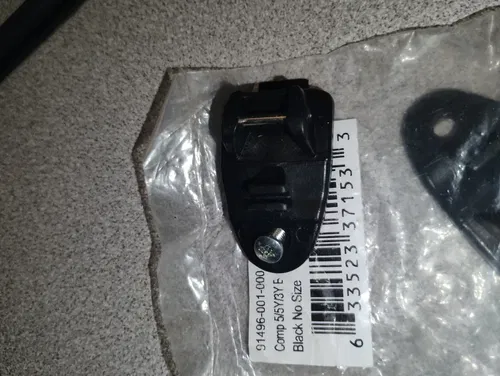 BUCKLE BLACK FOX RACING COMP 5 5Y 3 BOOT LATCH MOTOCROSS strap type replacement