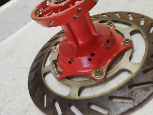 1990 KTM 250 DXC FRONT WHEEL RIM HUB Brake Rotor 250dxc