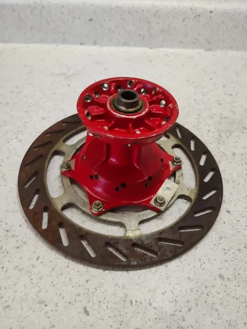 1990 KTM 250 DXC FRONT WHEEL RIM HUB Brake Rotor 250dxc
