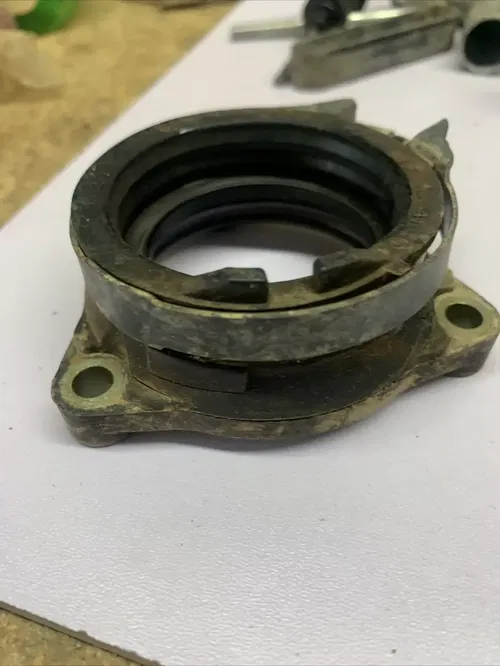 2008 06-09 Yamaha YZ 450 YZF450 450F  carb carburetor intake boot Clamp