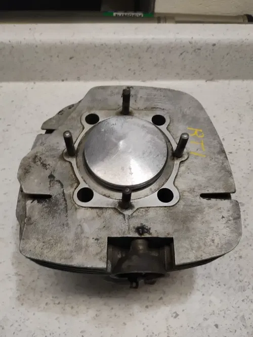 Yamaha RT1 RT1MX RT360 RT 360 Cylinder Barrel Jug NOS Piston 81 mm 1970 1971 70