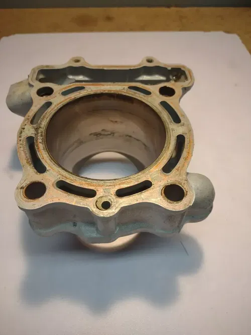 09 2009 KAWASAKI KX250F KX 250F CYLINDER Jug barrel 11005-0127