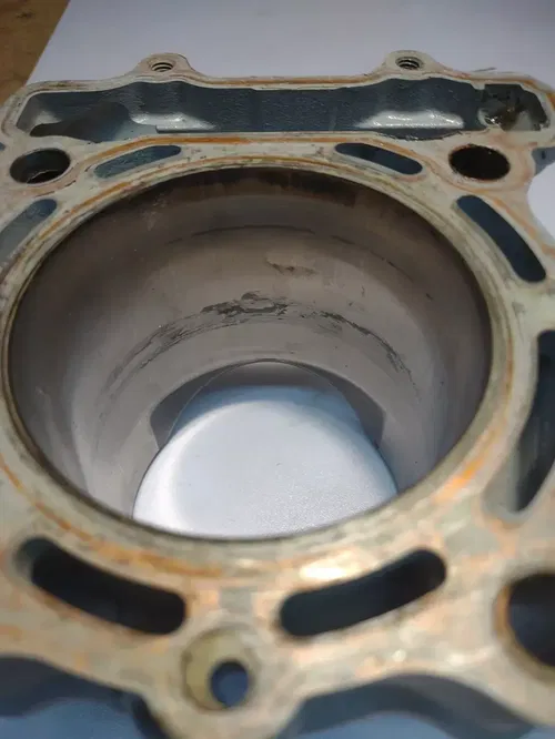 09 2009 KAWASAKI KX250F KX 250F CYLINDER Jug barrel 11005-0127