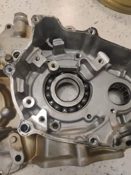 1999 yamaha wr400 yz400 yz400f LEFT RIGHT ENGINE CRANKCASE CRANK CASE Bottom End